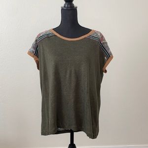 Custo funky tee. Only worn once!